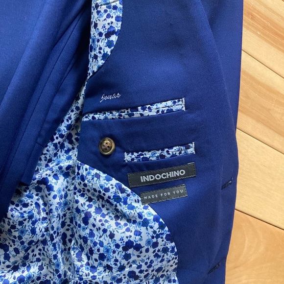 Indochino Highbridge Blue Suit - 42 - Picture 3 of 8